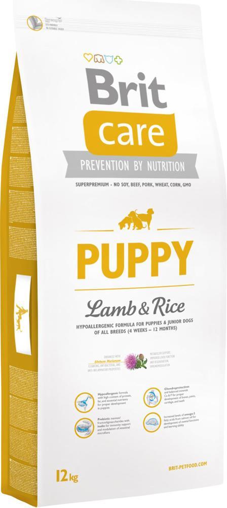 Brit Care (Брит Кеа) Puppy All Breed (12 кг) корм для щенков и беременных сук всех пород с ягненком и рисом